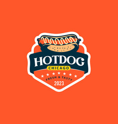 Hotdog Logo Template