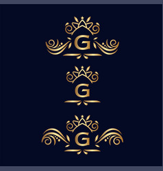 Royal Luxury Ornate Logo Letter G