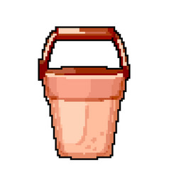 Pail Sand Toy Game Pixel Art