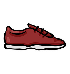 Sneakers Hand Drawn Doodle Icon