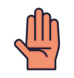 Raised Hand Icon