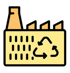 Trash Box Icon Flat