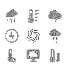 Set Tornado Location Cloud Meteorology