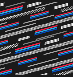 Sport Flags Lines Black Wallpaper