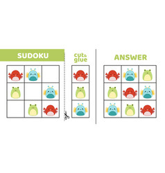 Easy Sudoku With Three Animals Squishmallow Game