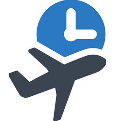 Flight Delay Icon