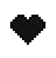 Pixel Heart Heart Icon For 8 Bit Game