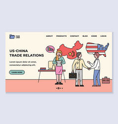 Us China Trade Relations Representatives Meeting