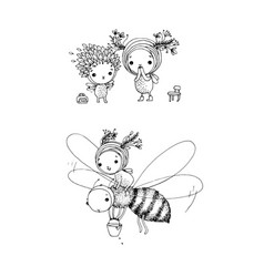 Animal Baby Sketch Vector Images Over 21 000