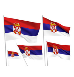 Flags Of Serbia