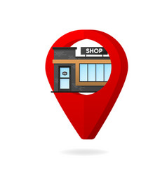 A Map Marker With Store Search For Store Nearby