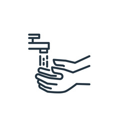 Handwash Icon Editable Stroke