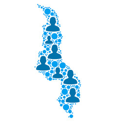 Malawi Map Population Demographics