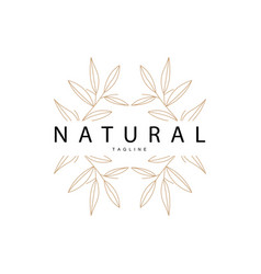 Minimalist Feminine Botanical Flower Beauty Line