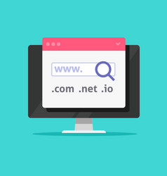 Domain Name Search Find Icon Or Web Server