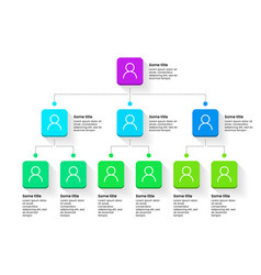 Infographic Template Business Hierarchy