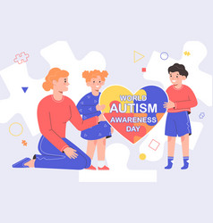 Autism Awereness Concept