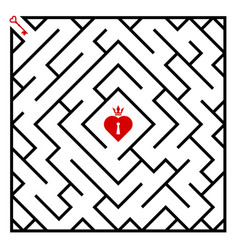 Heart Crown Maze Puzzle Game