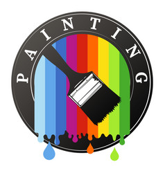 Unique Symbol For The Painter And Painting Work