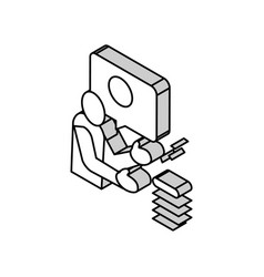 Advertising Consumer Isometric Icon