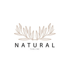 Minimalist Feminine Botanical Flower Beauty Line