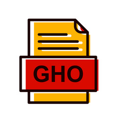 Gho File Document Icon