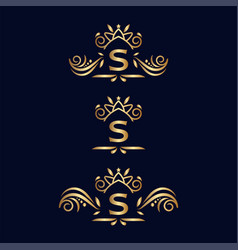 Royal Luxury Ornate Logo Letter S