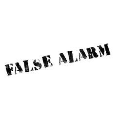 False Alarm Rubber Stamp