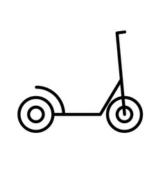 Electric Kickboard Icon Or Scooter