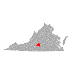 Map Campbell In Virginia