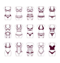 Lingerie Female Fashioned Bikini And Bra