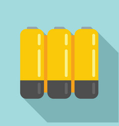 Aaa Battery Icon Flat Lithium Power