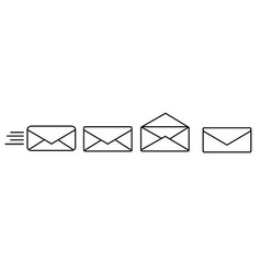 Mail Icons Set Email Icon