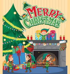 Merry Christmas Poster Design