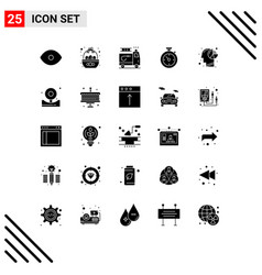 Set 25 Commercial Solid Glyphs Pack