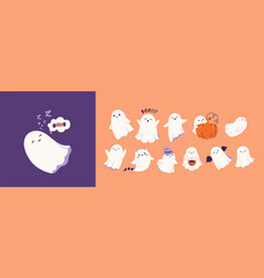 Halloween Ghost Set Cute