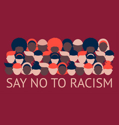 Poster Say No To Racism