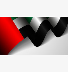 Eps10 Patriotic Background With Flag Of Uae