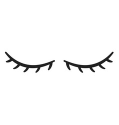 Short Natural Eye Lashes Stroke