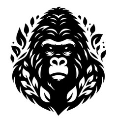 Gorilla Silhouette Art