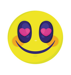 Inlove Emoji Psychedelic Style