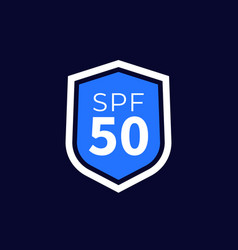 Spf 50 Uv Sun Protection Icon