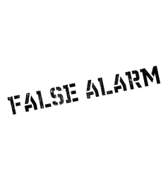 False Alarm Rubber Stamp