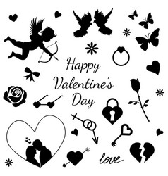 Set Of Valentines Day Icons 1