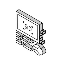 Advertising Keys Isometric Icon