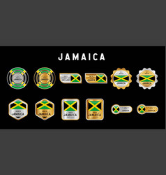 Made In Jamaica Label Stamp Badge Or Logo