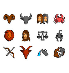 Zodiac Icon Set