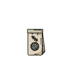 Dried Herbs Tea Craft Bag Flat Icon