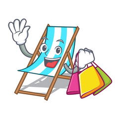 Shopping Beach Chair Character Cartoon