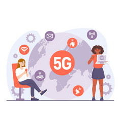 5g Internet Concept